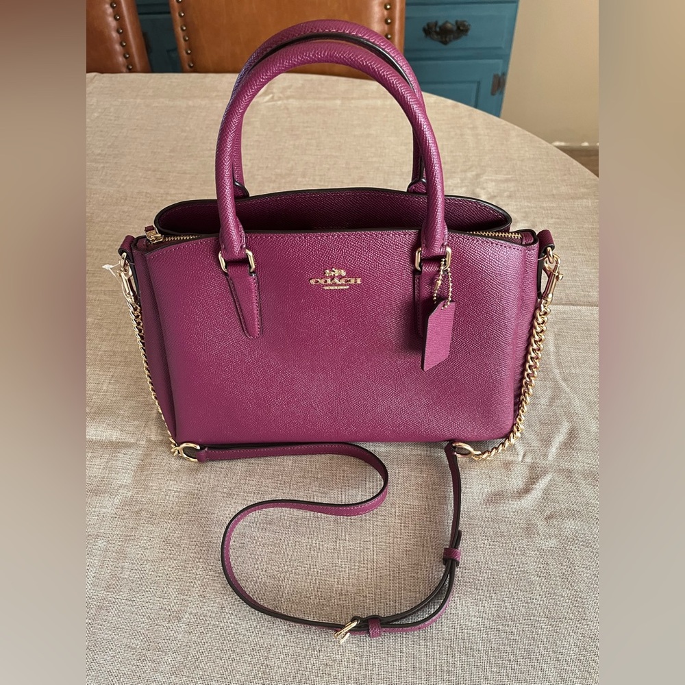 NEW Coach bag. P28976 
Wine Raspberry.
